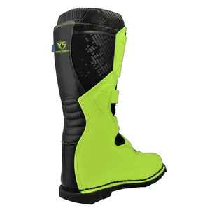 Bottes de moto imperméables personnalisées avec logo imprimé 2025, hauteur de la cheville, en cuir véritable, chaussures de sport de course - Product Image 4