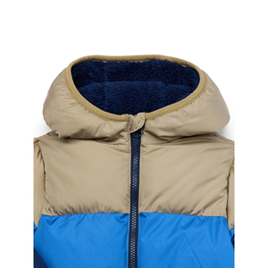 Veste coupe-vent respirante pour enfants, vêtements d'extérieur, vente en gros, veste à capuche chaude doublée polaire, fabricant de vestes pour enfants - Product Image 4