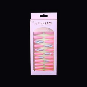 <span class=keywords><strong>Uñas</strong></span> Postizas <span class=keywords><strong>Acrílicas</strong></span> de Presión a <span class=keywords><strong>Precio</strong></span> de Mayoreo, <span class=keywords><strong>Uñas</strong></span> Artificiales Estilo Ataúd con Efecto Mármol, <span class=keywords><strong>Uñas</strong></span> Artificiales Artísticas Estilo Francés - Product Image 5
