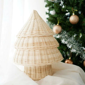 Decoración Navideña Rústica y Festiva, Ecológica, Hecha a Mano en Vietnam, Centro de Mesa para Fiestas, OEM ODM - Product Image 3