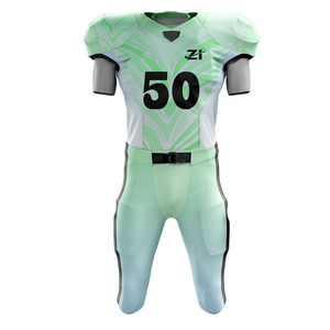 Uniforme de football américain pour adultes, faible MOQ, haute qualité, uniforme d'équipe de football américain - Product Image 1