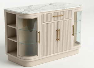 Isla de Cocina, Mueble de Cocina para Barbería, Sillas de Madera, Muebles al por Mayor, Personalizados, OEM, ODM, Calidad Premium, Hechos a Mano - Product Image 2