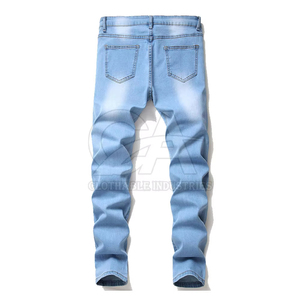 Nouveau style de pantalon en jean pour homme, usage extérieur, meilleure qualité, couleur unie, fabriqué en usine, vente chaude - Product Image 2