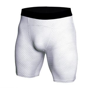 Pantalones Cortos de Compresión para Hombre al por Mayor, de Secado Rápido, Deportivos, Tipo Boxer, con Estampado de Panal, para Fitness, Gimnasio y Entrenamiento, Capa Base - Product Image 5