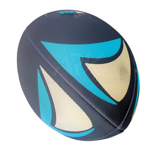 Ballon de rugby à forte adhérence pour les entraînements en extérieur et les écoles, ballon de rugby d'entraînement d'élite fabriqué au Pakistan - Product Image 3