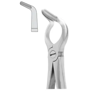 ExtracTION FOCEPS Instruments de chirurgie dentaire avec racines centrales supérieures et racines inférieures Modèle anglais standard - Product Image 3