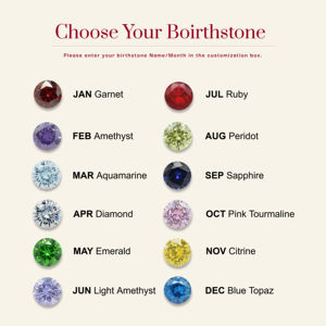 Collar Personalizado con Piedra de Nacimiento en Forma de Corazón |   Colgante de circonita blanca con cadena de cuerda chapada en oro de 18 quilates |   Hecho a Mano, Hipoalergénico, de Latón, para Mujer - Product Image 6