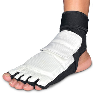 Protection des jambes en cuir unisexe de haute qualité, confortable et durable, protection professionnelle pour le karaté et le kick-boxing - Product Image 4