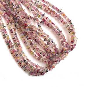 AAA Natural <b>Disco</b> Sapphire Nugget Beads 3mm Uncut Sapphire Chips Beads 16 Inch Strand Candy Sapphire Gemstone Beads For Jewelry - Product Image 3