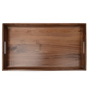 Bandeja Decorativa Rectangular de Madera con Asa, Diseño Minimalista para Decoración del Hogar - Product Image 6