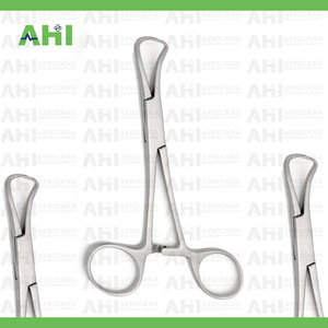 Pinza para Toallas Manual de Acero AHI Backhaus, Tamaño Personalizado, Duradera, para Uso Quirúrgico General, Certificación CE, Reutilizable, Hecha en Pakistán - Product Image 4