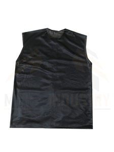 Batas de Barbero Negras de Poliéster para Hombre, Transpirables, con Protección Contra Pinchazos, Uniforme de Moda - Product Image 2