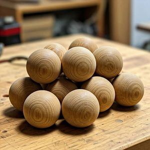 Wholesale Natural Wood Beads Wooden Bulk Beads Wall Signs - Product Image 1