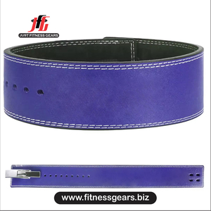 Ceinture de musculation réglable en cuir PU, support d'entraînement de force, ajustement universel, noir - Product Image 1