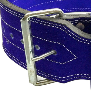 Ceinture de musculation en cuir Geo Brothers Company GBC-GB-88 avec logo personnalisé, nouvelle collection 2026, pour entraînement en salle de sport et levée de poids - Product Image 3