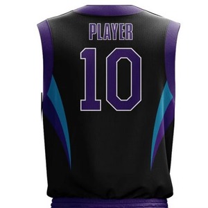 Camiseta de Baloncesto Reversible de Poliéster, Uniforme Deportivo Personalizado, Transpirable, Talla Grande, Secado Rápido, Antibacterial, Premium - Product Image 6