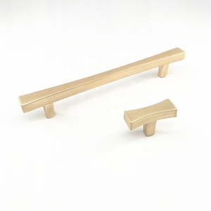 Modern Metal Pull Handle Knob Set for <b>Kitchen</b> Cabinet Drawer Wardrobe Living Room-Durable Customized Design - Product Image 1