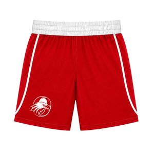 Ensemble uniforme de boxe rouge pour hommes, maillot sans manches et short, vêtements de sport d'entraînement, vêtements de performance pour les matchs - Product Image 3