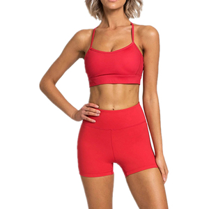 Conjunto de yoga sin costuras para mujer: sujetador deportivo, top sin mangas, leggings de cintura alta, shorts de ciclista, chaqueta con cremallera, conjunto de fitness para gimnasio - Product Image 5