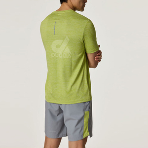 Conjunto Deportivo Unisex Ligero y Transpirable, Camiseta y Pantalones Cortos, Elástico en Cuatro Direcciones, Protección UV, para Correr en Verano, Personalizable con Logotipo Frontal OEM - Product Image 4