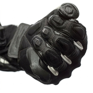 Guantes de Motociclismo de Cuero Personalizados para Invierno, con Protección Completa para los Dedos y Agarre Antideslizante, Unisex - Product Image 4
