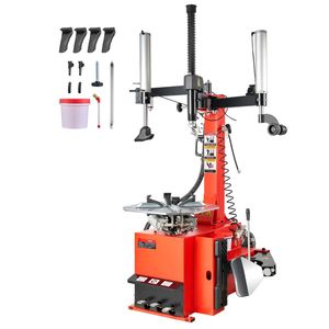 Smontagomme Durevole con Motore in Rame da 1.5HP, Alimentazione 220V, Manometro Pressione Aria, Braccio di Assistenza Pneumatico, Azionamento a Pedale - Product Image 1