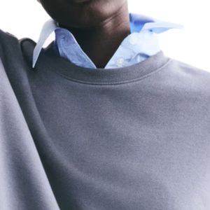 Sweat-shirt oversize pour femme, coupe décontractée, manches longues, col rond, pull doux et chaud en polaire, fournisseur de vêtements personnalisés en gros - Product Image 3