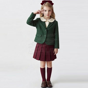 Conjunto de Uniforme Escolar Profesional para Niños, Algodón de Alta Calidad, Unisex, Tela Resistente, Ajuste Cómodo, Personalización con la Marca de la Escuela - Product Image 4
