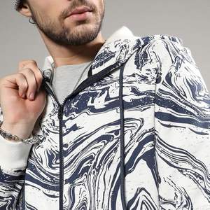 Nouveau design – Sweat à capuche intégral zippé pour homme – Personnalisable avec logo – Style Hip Hop – Sweat à capuche zippé pour homme - Product Image 5