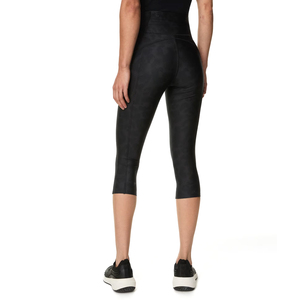 OEM Professional Manufacturer High Quality Capri Leggings Slim Fit Women Capri Leggings Custom Design Women Capri Leggings - Product Image 2