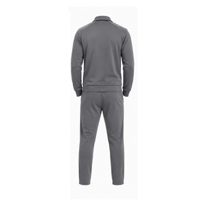 Custom Men Athletic Tracksuits Fleece Sport Training Suit Zip Jacket Jogger <b>Pants</b> Wholesale OEM Gym Wear Manufacturer Sportswear - Product Image 4