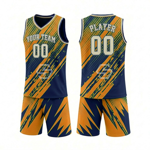 Maillot de basket-ball réversible personnalisé unisexe, séchage rapide, respirant, 100% polyester, vêtements de sport en mesh, impression par sublimation, logo personnalisé - Product Image 4