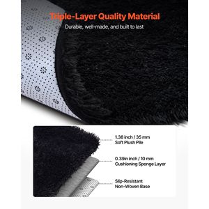 Tappeti Moderni per Interni 8 X 10 ft, Morbidi Tappeti Pelosi per Soggiorno, Camera da Letto, Veranda, Set 8 X 10 - Product Image 6