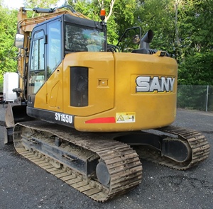 2021 SANY SY155U Excavadora hidráulica sobre orugas usada de alta calidad Componente de núcleo de motor Mitsubishi listo para Envío Mundial - Product Image 4