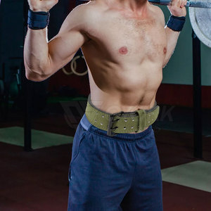 Strong <b>Back</b> <b>Support</b> Weightlifting Belts With Durable Material And Adjustable Fit Weightlifting Belts For Exercise Routine - Product Image 6