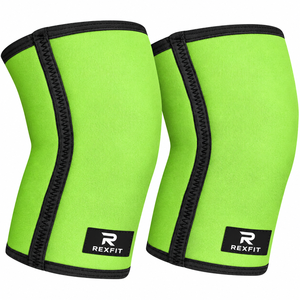Premium Gym <b>Knee</b> Sleeves for Weightlifting Power Training Squats <b>Compression</b> <b>Support</b> Private Label Supplier - Product Image 4