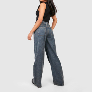 Ladies Casual Wear Denim Jeans Wholesale Best Selling New Arrival Factory Wholesale Custom Design women's <b>pants</b> - Product Image 3