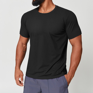 Men Summer Plus Size <b>Short</b> <b>Sleeve</b> Lightweight Compression <b>Base</b> <b>Layer</b> Shirt Active Athletic Quick Dry Sportswear - Product Image 2