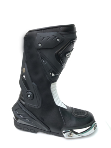 Best Quality Waterproof Square <b>Toe</b> Zip Motorbike Riding Boots New Men's Racing Leather Ankle Boots Motorbike Shoes OEM Size - Product Image 5