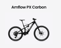 Sepeda gunung listrik Amflow PX Carbon 2026 dengan daya puncak 1500 W dan baterai lithium 700 Wh