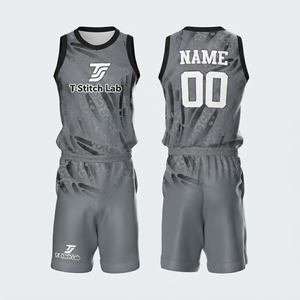 Uniforme de Baloncesto Personalizado para Hombre con Color y Diseño a Medida, Nombre y Número del Equipo, Cuello Redondo, Uniforme de Alta Calidad - Product Image 5