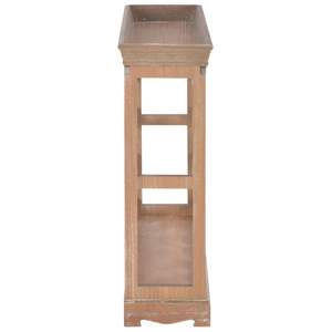 ตู้เก็บไวน์ MDF สีน้ำตาล 27.6"x8.9"x27.8" ชั้นวางไวน์ที่ทนทาน - Product Image 4