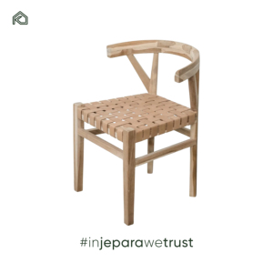 Conjunto de Mesa y Sillas de Comedor para Exteriores de Restaurante Moderno con Tapicería de Cuero, Construcción de Madera de Teca Sólida, Uso Comercial - Product Image 2