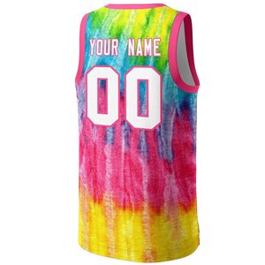 Camiseta de Baloncesto de Malla Transpirable de Alta Calidad Personalizada OEM, 100% Poliéster, Impresión Digital, Talla Grande, Protección UV - Product Image 2