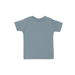 Camiseta de Verano para Mujer, Cuello Redondo, Manga Corta, Color Sólido, 220 Gramos, Nueva Colección, Fabricantes de Ropa Personalizada - Product Image 2