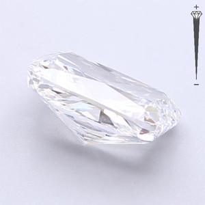 Diamante Sintético Certificado por IGI de 3.14 CT, Corte Alargado Tipo Cojín, Color D, Claridad VVS1, Cultivado en Laboratorio, CVD LG 742521049, Joyería ROYAL GEMS - Product Image 4