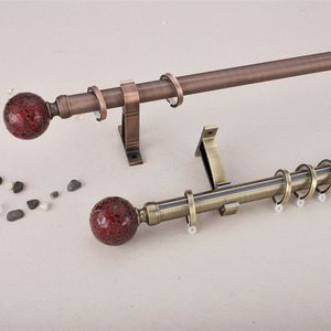 Support de rideau en acrylique fabriqué à la main avec un attrait de luxe et une force de support de tringle à rideau fiable - Product Image 6