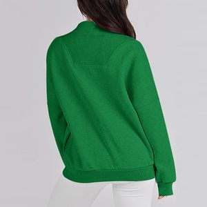 Sudadera informal de manga larga con cuello redondo para primavera, otoño e invierno, sudadera de estilo vintage para mujer, suave - Product Image 2