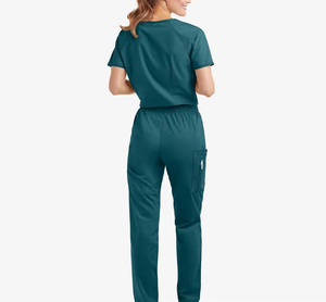 Spandex Smoothly Summer Days Modern New Colors Women and Men Nurse <b>Set</b> Jogger Anti-wrinkle Surgical Uniform Nursing <b>Scrub</b> <b>Sets</b> - Product Image 4