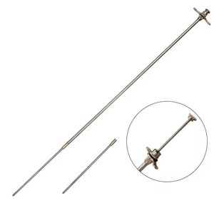 เครื่องมือผ่าตัดสัตว์แบบปรับได้ สำหรับการผ่าตัดสัตว์  แกนเหล็กกล้าไร้สนิมพร้อมปุ่มหมุนและด้ามจับแบบไขว้ - Product Image 2